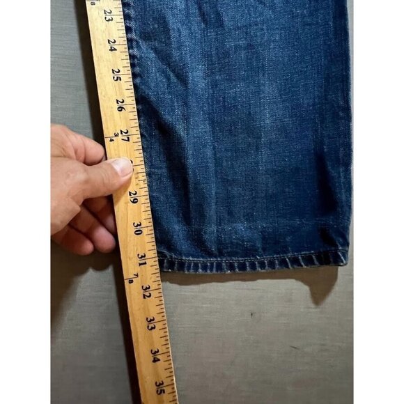 JNCO Jeans Mens 40 Blue‎ Denim Destroyed Belted Pocketed Men 40X31. - Picture 11 of 12